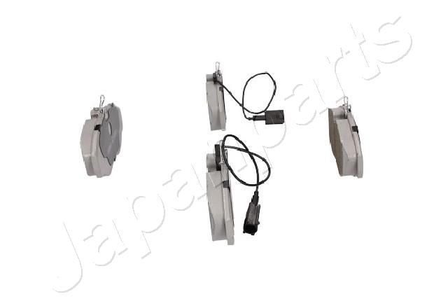 Stabdžių trinkelių rinkinys, diskinis stabdys JAPANPARTS PA-0055AF