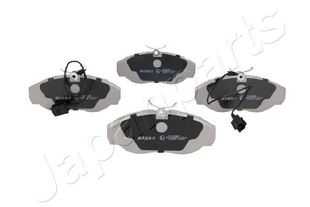 Stabdžių trinkelių rinkinys, diskinis stabdys JAPANPARTS PA-0055AF