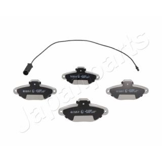 Stabdžių trinkelių rinkinys, diskinis stabdys JAPANPARTS PA-0058AF