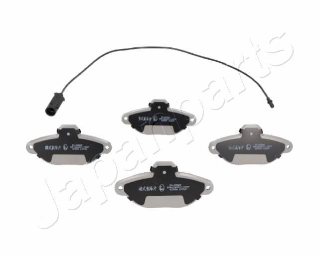 Stabdžių trinkelių rinkinys, diskinis stabdys JAPANPARTS PA-0058AF