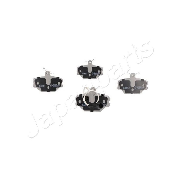 Stabdžių trinkelių rinkinys, diskinis stabdys JAPANPARTS PA-0062AF