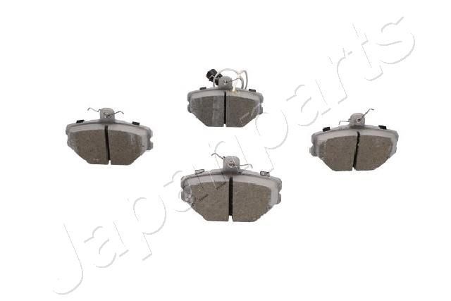 Stabdžių trinkelių rinkinys, diskinis stabdys JAPANPARTS PA-0062AF