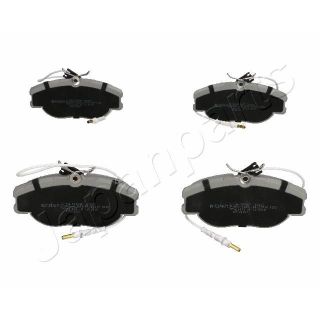 Stabdžių trinkelių rinkinys, diskinis stabdys JAPANPARTS PA-0064AF