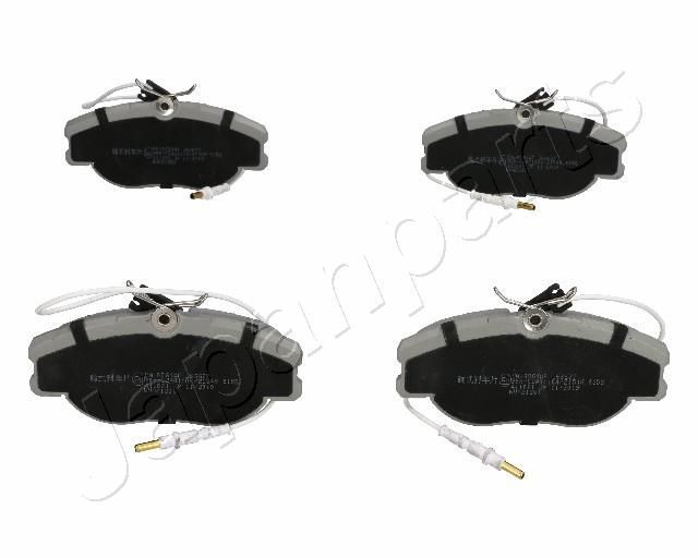 Stabdžių trinkelių rinkinys, diskinis stabdys JAPANPARTS PA-0064AF