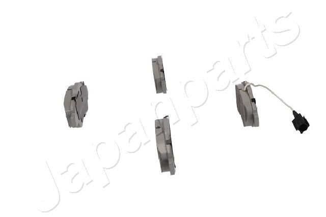Stabdžių trinkelių rinkinys, diskinis stabdys JAPANPARTS PA-0070AF