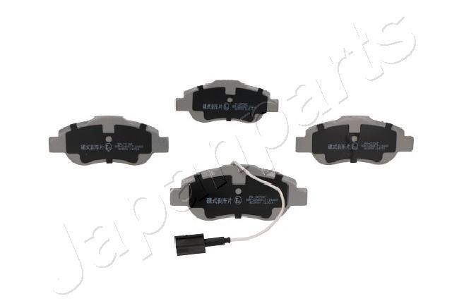 Stabdžių trinkelių rinkinys, diskinis stabdys JAPANPARTS PA-0070AF