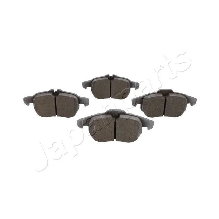 Stabdžių trinkelių rinkinys, diskinis stabdys JAPANPARTS PA-0074AF