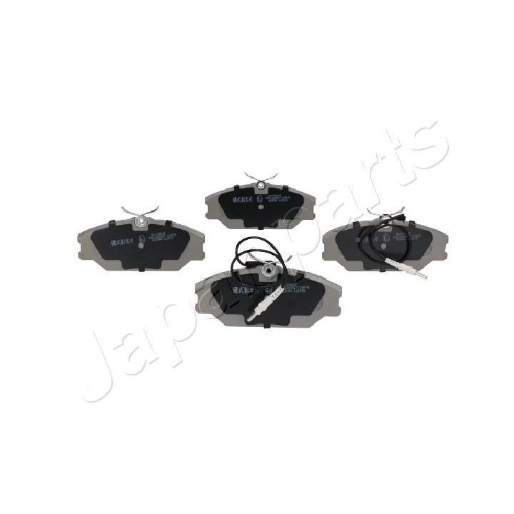 Stabdžių trinkelių rinkinys, diskinis stabdys JAPANPARTS PA-0081AF