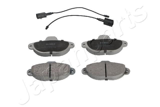 Stabdžių trinkelių rinkinys, diskinis stabdys JAPANPARTS PA-0087AF