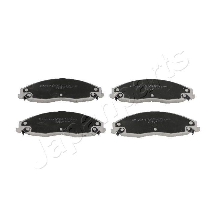 Stabdžių trinkelių rinkinys, diskinis stabdys JAPANPARTS PA-014AF