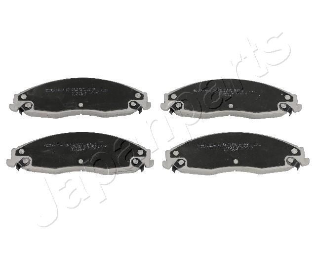 Stabdžių trinkelių rinkinys, diskinis stabdys JAPANPARTS PA-014AF