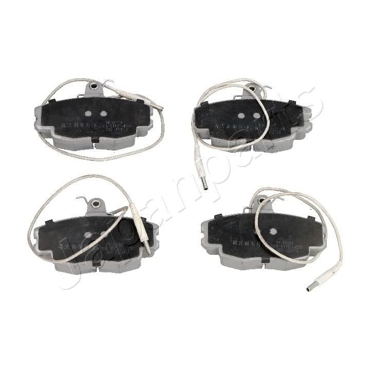 Stabdžių trinkelių rinkinys, diskinis stabdys JAPANPARTS PA-024AF