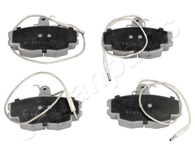 Stabdžių trinkelių rinkinys, diskinis stabdys JAPANPARTS PA-024AF