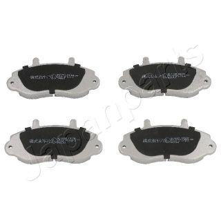 Stabdžių trinkelių rinkinys, diskinis stabdys JAPANPARTS PA-0408AF