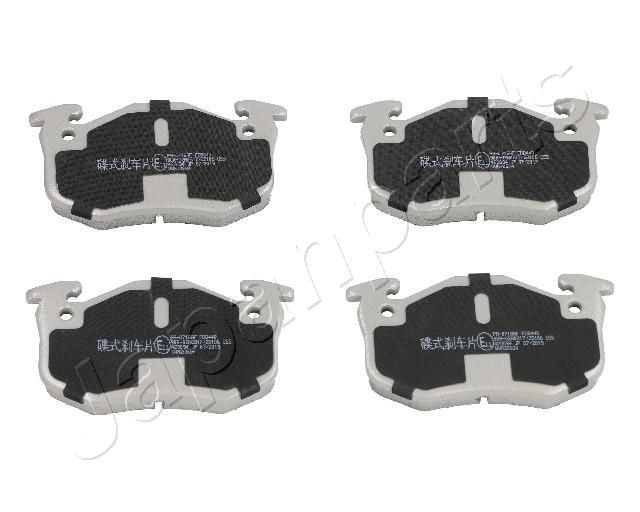 Stabdžių trinkelių rinkinys, diskinis stabdys JAPANPARTS PA-0718AF