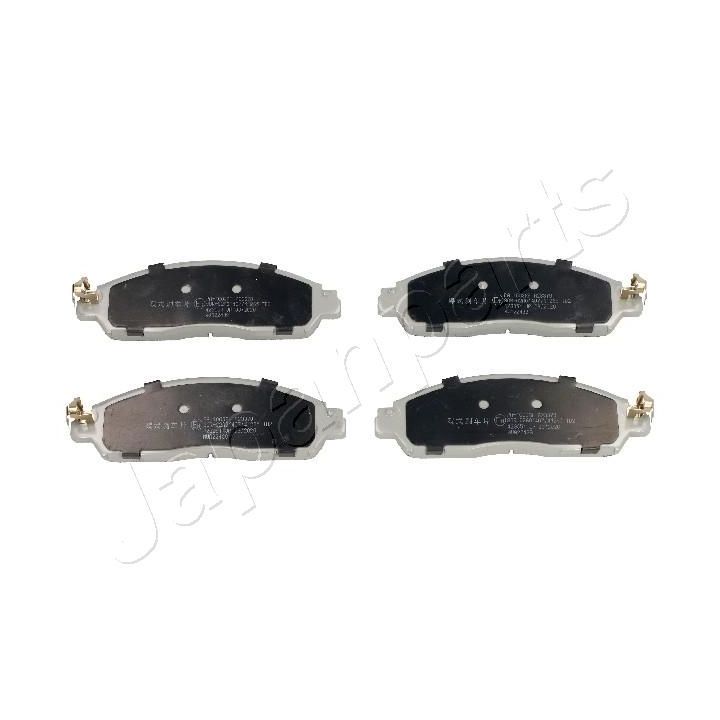 Stabdžių trinkelių rinkinys, diskinis stabdys JAPANPARTS PA-1003AF