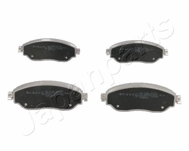 Stabdžių trinkelių rinkinys, diskinis stabdys JAPANPARTS PA-1004AF