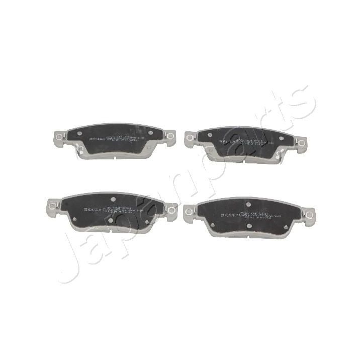 Stabdžių trinkelių rinkinys, diskinis stabdys JAPANPARTS PA-162AF