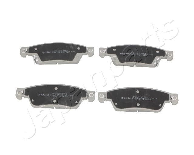 Stabdžių trinkelių rinkinys, diskinis stabdys JAPANPARTS PA-162AF