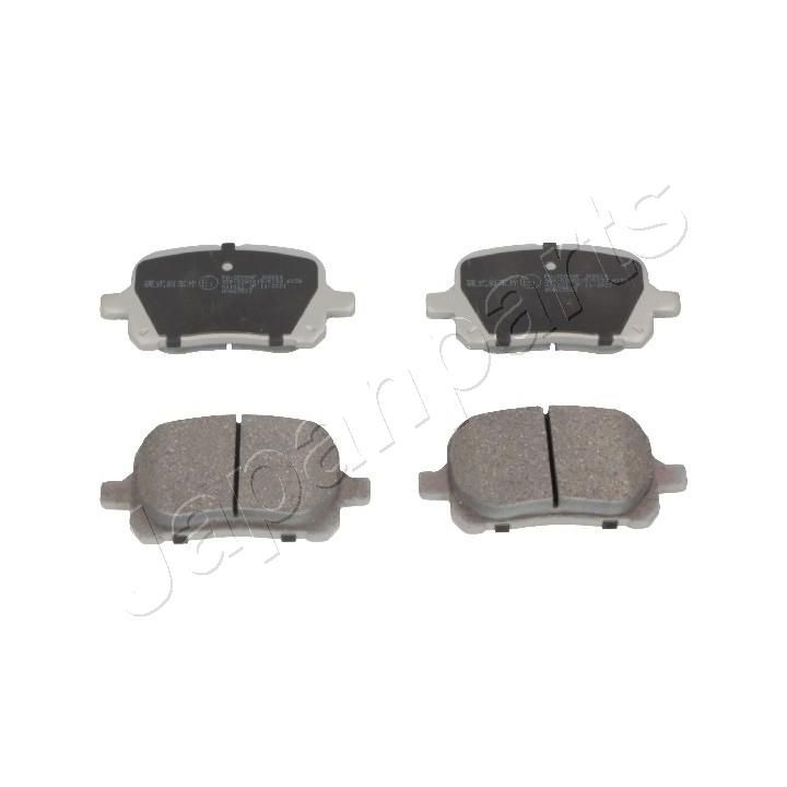 Stabdžių trinkelių rinkinys, diskinis stabdys JAPANPARTS PA-2008AF