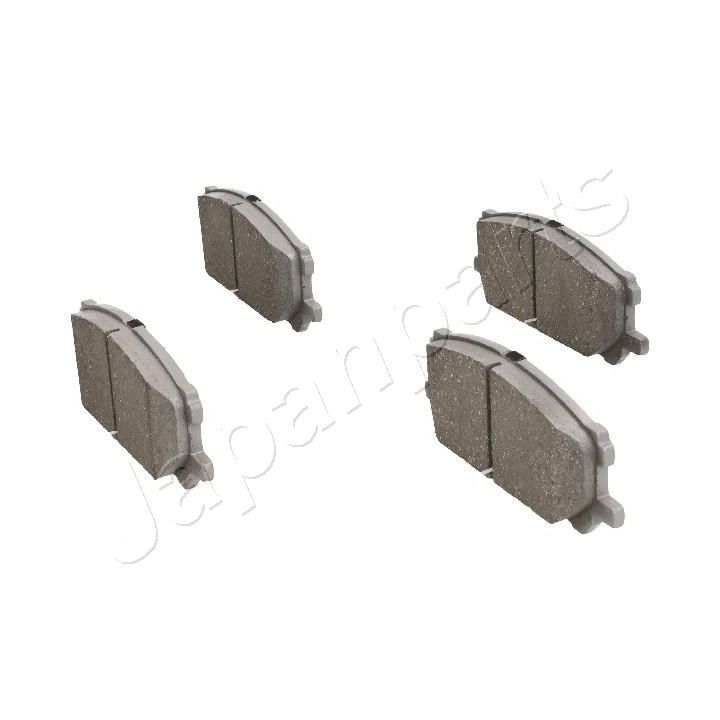 Stabdžių trinkelių rinkinys, diskinis stabdys JAPANPARTS PA-209AF