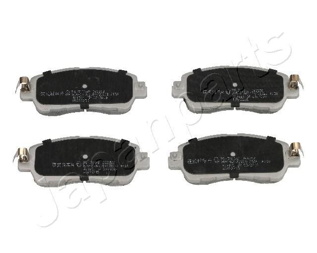 Stabdžių trinkelių rinkinys, diskinis stabdys JAPANPARTS PA-3000AF