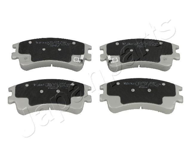 Stabdžių trinkelių rinkinys, diskinis stabdys JAPANPARTS PA-307AF