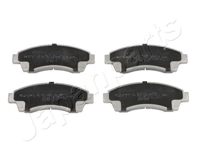 Stabdžių trinkelių rinkinys, diskinis stabdys JAPANPARTS PA-312AF