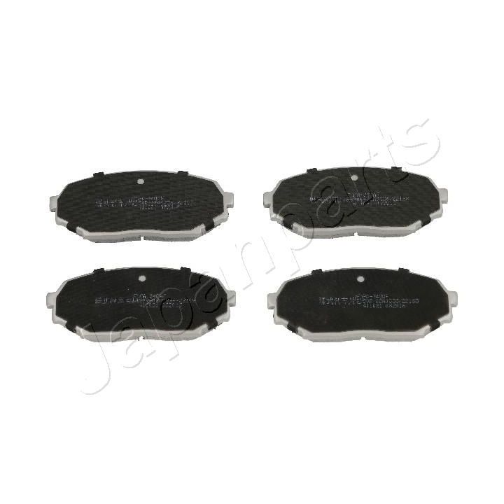 Stabdžių trinkelių rinkinys, diskinis stabdys JAPANPARTS PA-340AF