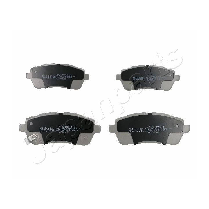 Stabdžių trinkelių rinkinys, diskinis stabdys JAPANPARTS PA-343AF