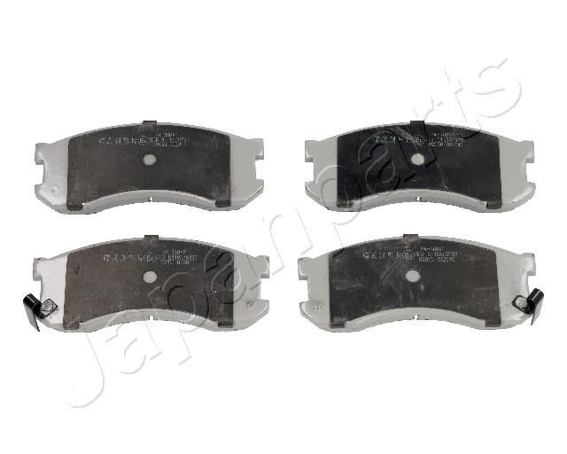 Stabdžių trinkelių rinkinys, diskinis stabdys JAPANPARTS PA-380AF