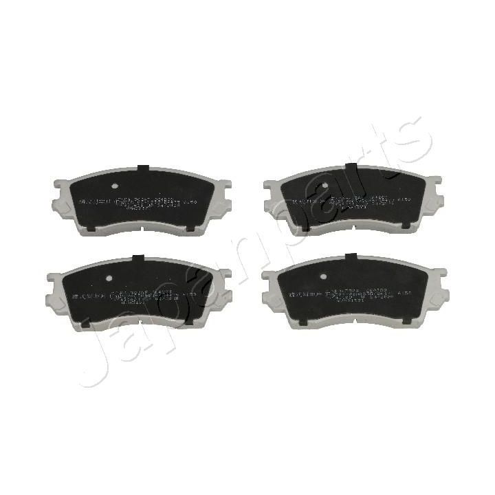 Stabdžių trinkelių rinkinys, diskinis stabdys JAPANPARTS PA-382AF