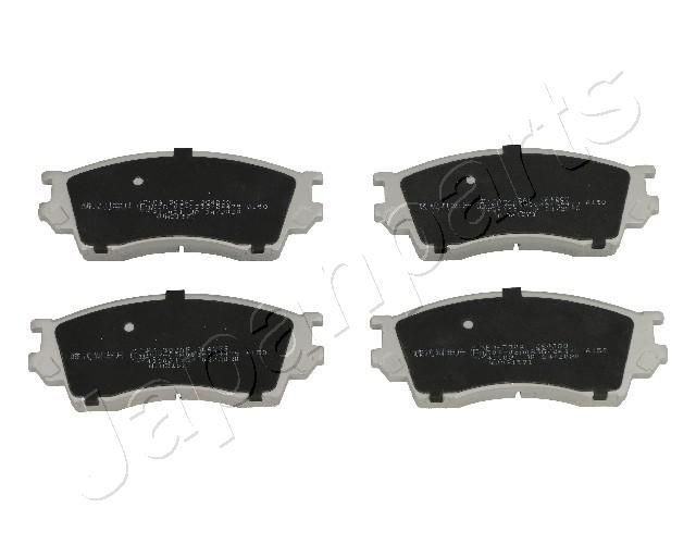 Stabdžių trinkelių rinkinys, diskinis stabdys JAPANPARTS PA-382AF