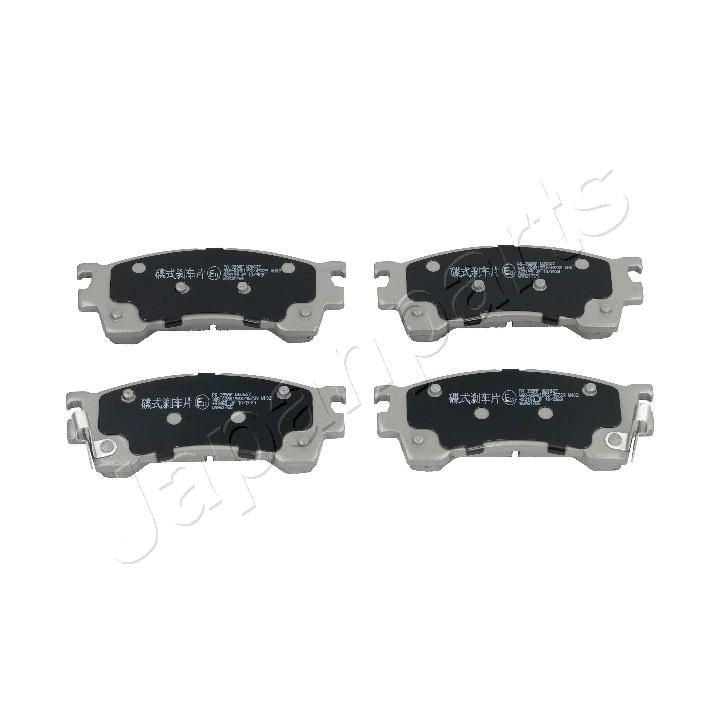 Stabdžių trinkelių rinkinys, diskinis stabdys JAPANPARTS PA-399AF