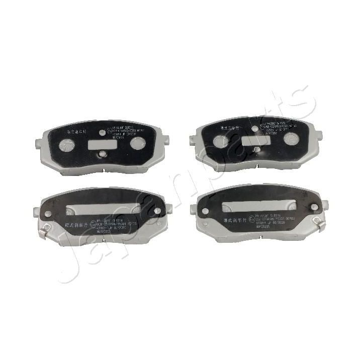 Stabdžių trinkelių rinkinys, diskinis stabdys JAPANPARTS PA-H23AF