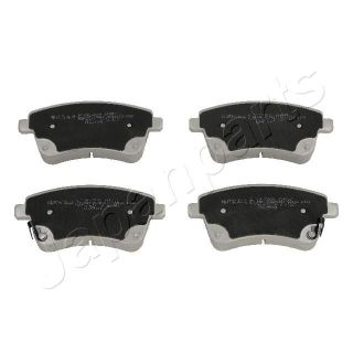 Stabdžių trinkelių rinkinys, diskinis stabdys JAPANPARTS PA-K22AF