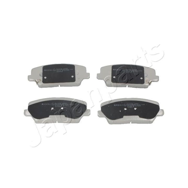 Stabdžių trinkelių rinkinys, diskinis stabdys JAPANPARTS PA-K27AF