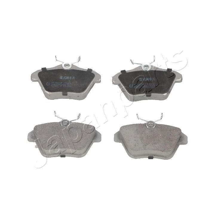 Stabdžių trinkelių rinkinys, diskinis stabdys JAPANPARTS PP-0001AF