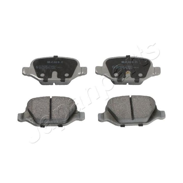 Stabdžių trinkelių rinkinys, diskinis stabdys JAPANPARTS PP-0003AF