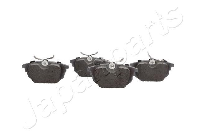 Stabdžių trinkelių rinkinys, diskinis stabdys JAPANPARTS PP-0012AF