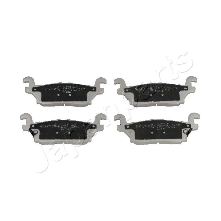 Stabdžių trinkelių rinkinys, diskinis stabdys JAPANPARTS PP-003AF