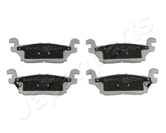 Stabdžių trinkelių rinkinys, diskinis stabdys JAPANPARTS PP-003AF