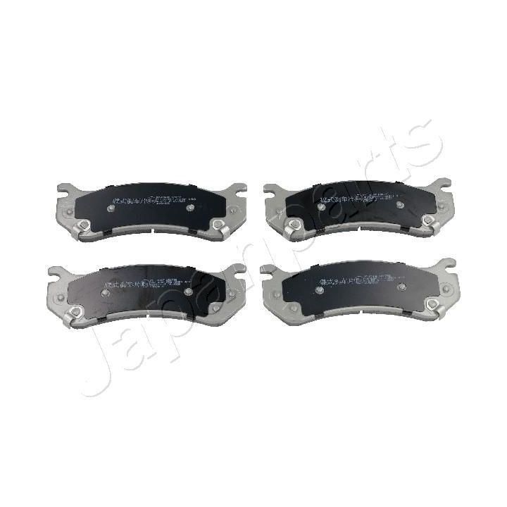 Stabdžių trinkelių rinkinys, diskinis stabdys JAPANPARTS PP-004AF