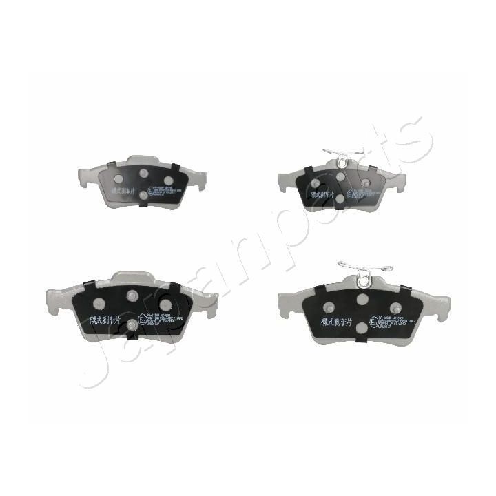 Stabdžių trinkelių rinkinys, diskinis stabdys JAPANPARTS PP-005AF