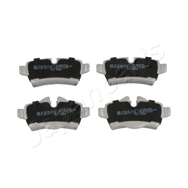 Stabdžių trinkelių rinkinys, diskinis stabdys JAPANPARTS PP-0119AF