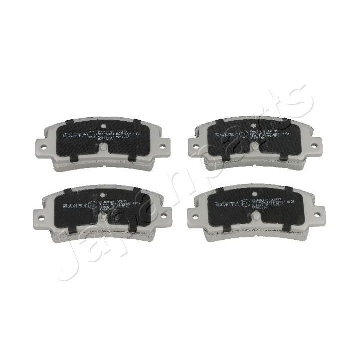 Stabdžių trinkelių rinkinys, diskinis stabdys JAPANPARTS PP-0210AF