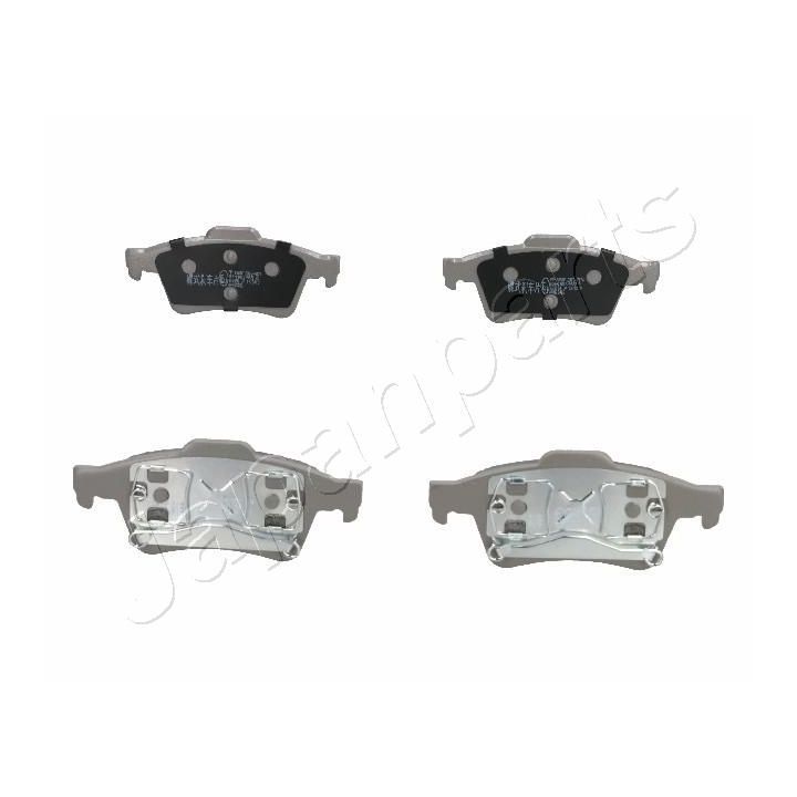 Stabdžių trinkelių rinkinys, diskinis stabdys JAPANPARTS PP-138AF