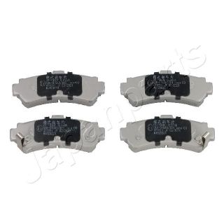 Stabdžių trinkelių rinkinys, diskinis stabdys JAPANPARTS PP-196AF