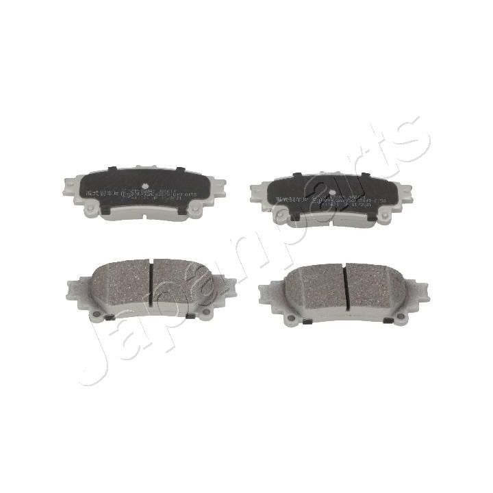 Stabdžių trinkelių rinkinys, diskinis stabdys JAPANPARTS PP-228AF