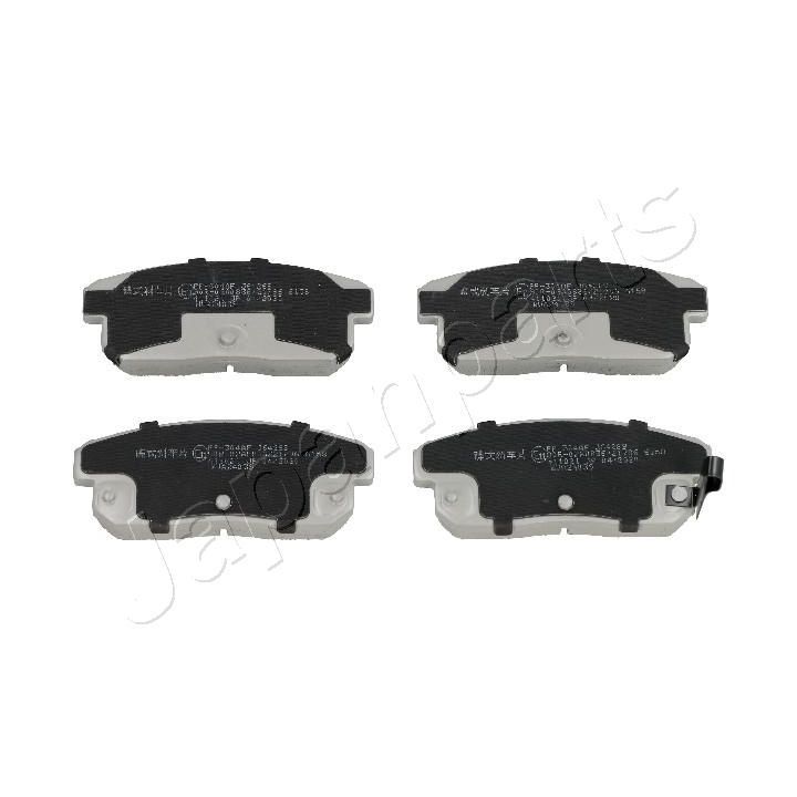 Stabdžių trinkelių rinkinys, diskinis stabdys JAPANPARTS PP-304AF